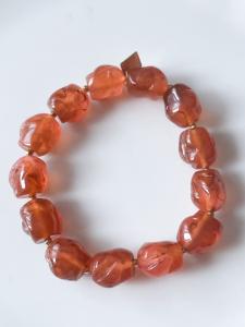 bracelet Mona marron doré