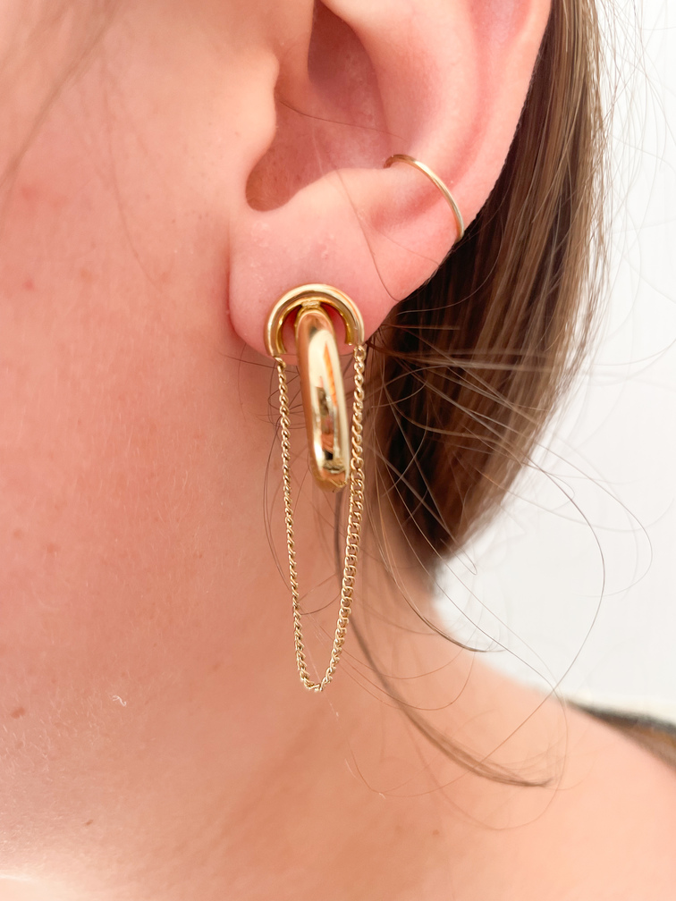 Boucles Abby doré