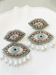 Boucles Aphrodite vert de Mandalita