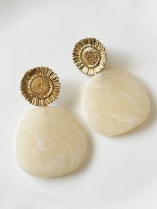 Boucles Ornella doré 