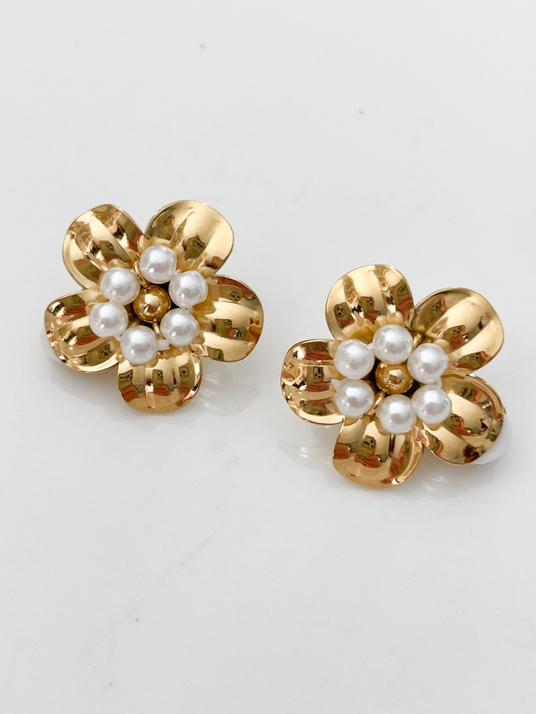 Boucles CLIP Léone doré