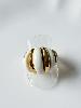 Bague Cricri beige doré de la capsule de Cricri