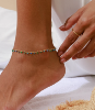 Bracelet de cheville Aquatic doré de Shlomit