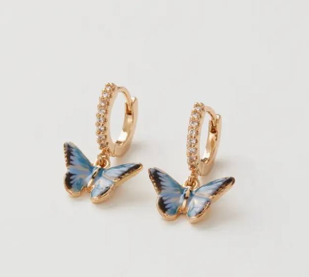 Boucles d'oreilles papillon de Fable