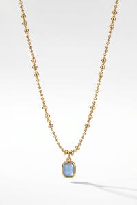 Collier neri bleu doré de Shlomit