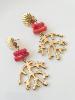 boucles Corail doré