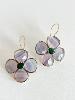 Boucles Vivi mauve doré