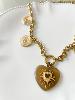 Collier Romy coeur doré