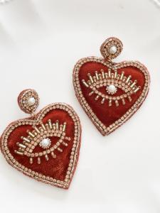 boucles Oeil camel de Mandalita