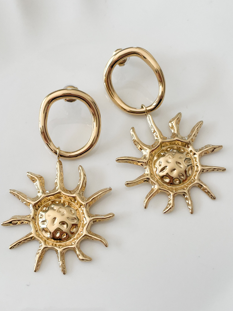 Boucles soleil doré