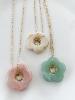 collier Lili rose doré