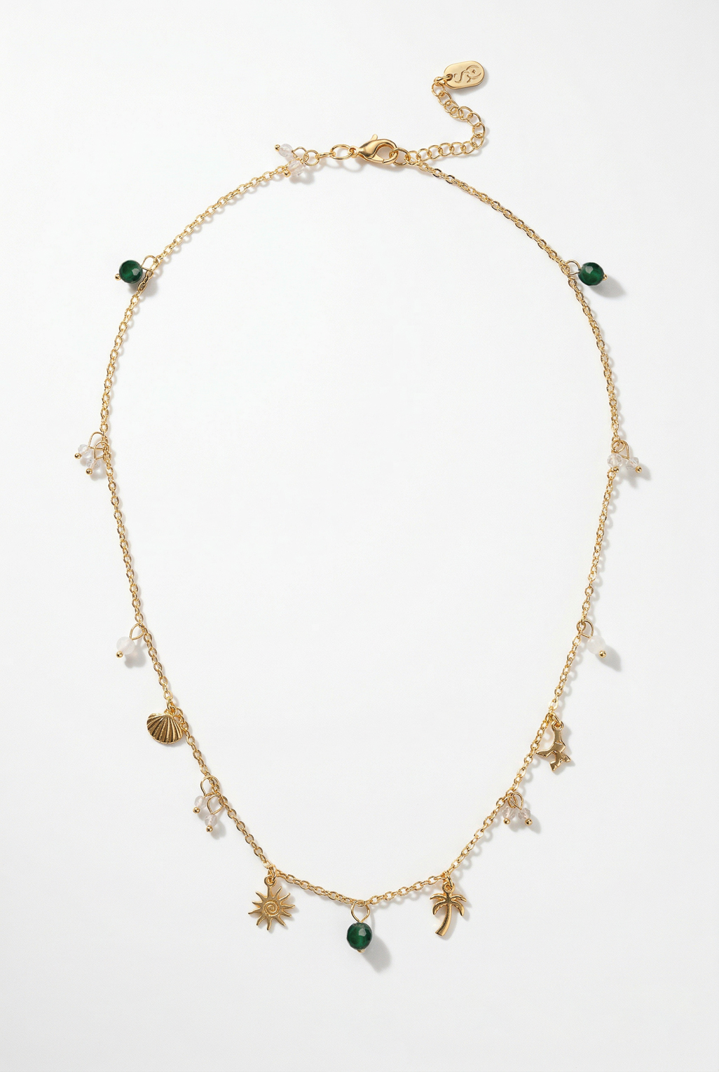 Collier Oasis charm doré de Shlomit