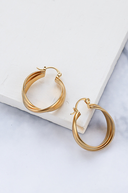 boucles Marion doré de Shlomit Ofir