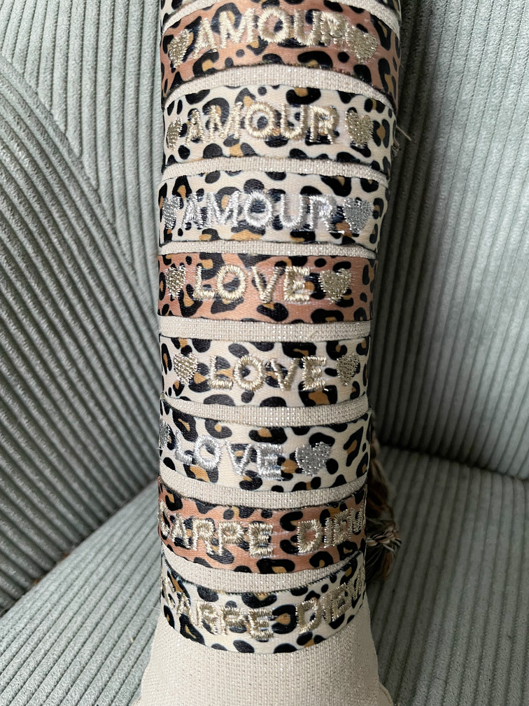bracelet graou clair amour argenté