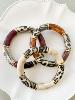 Bracelet Fiona marron graou