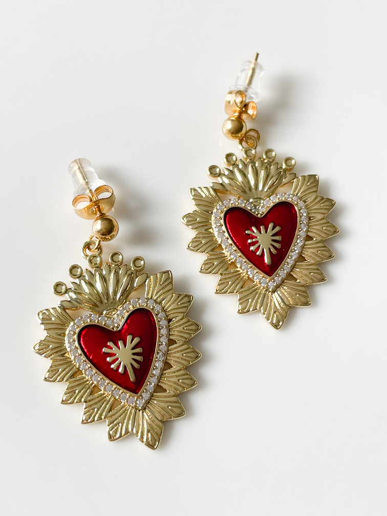 boucles Rosalie doré