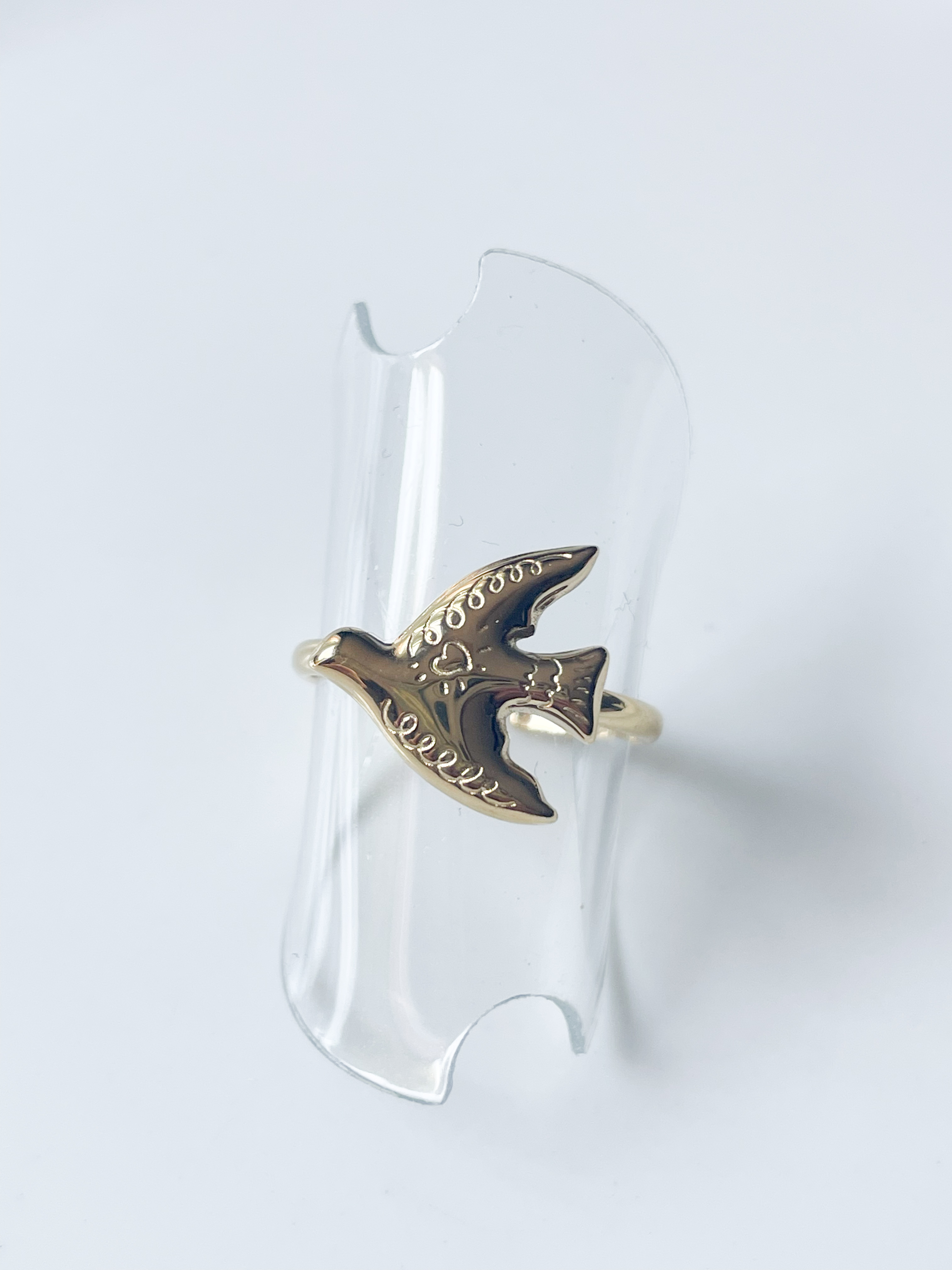 Bague Oiseau doré