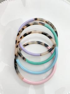 bracelet Diane bleu graou doré