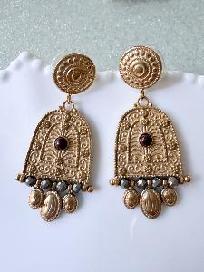 Boucles Sarah doré
