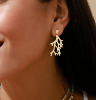 Boucles Coral doré de Shlomit