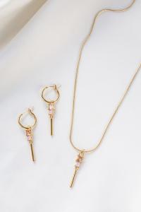 boucles Soho rose doré de Shlomit Ofir