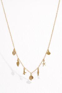 Collier Island doré de Shlomit