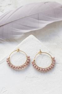 boucles Viola rose doré de Shlomit Ofir