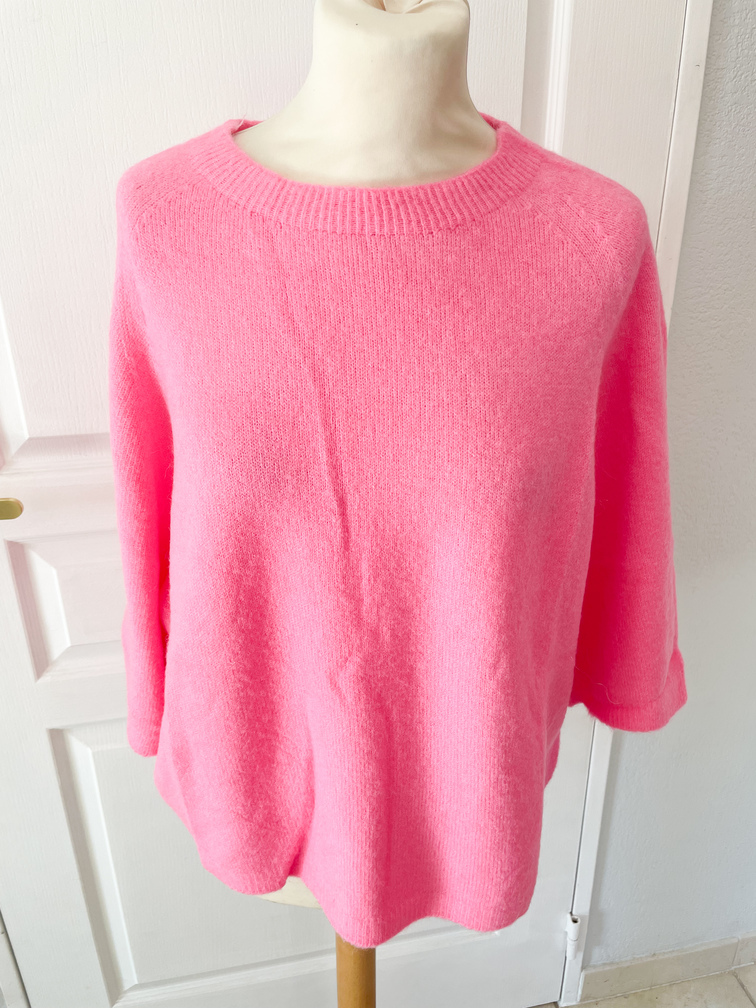 Pull rose fluo Alpaga 36/48