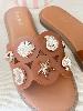 Sandales mules coquillages 40
