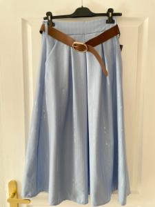 jupe denim paillettes 36/40