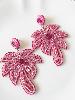Boucles Palmier rose de Mandalita