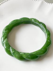 Bracelet Thelma vert doré