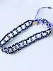 Bracelet pierres Tania bleu doré