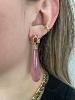 boucles Lou turquoise doré