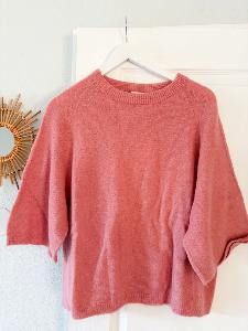 Pull Douceur vieux rose