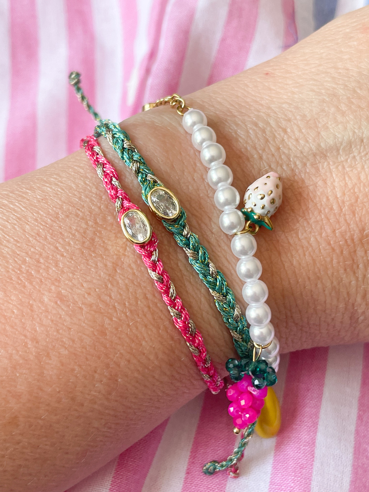 bracelet Rosa rose doré