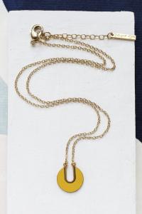 collier Expo jaune doré de Shlomit Ofir