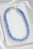 Collier Kai bleu doré de Shlomit