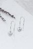 boucles Amour argenté de Shlomit Ofir
