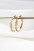 boucles Logan blanc doré de Shlomit Ofir