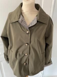 Veste trench court 36/46 kaki