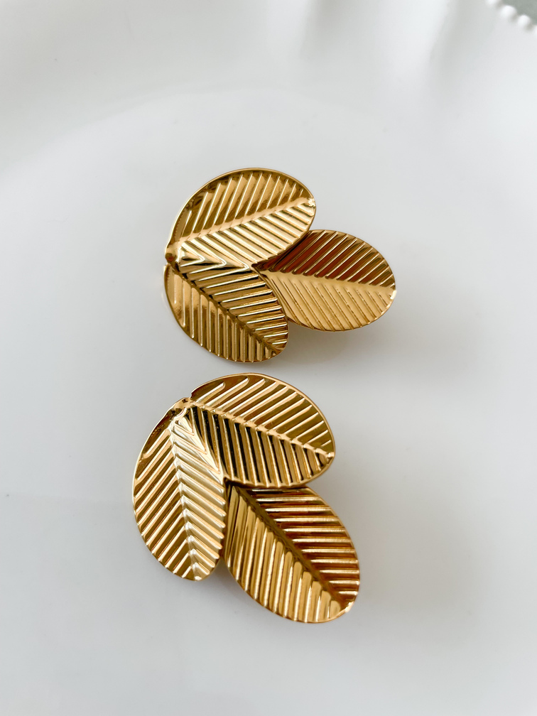 boucles Abby CLIP doré