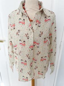 Chemise Season petits chats 36/38