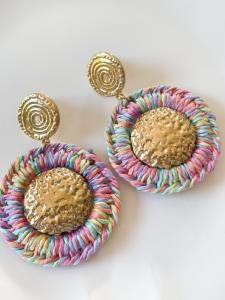 boucles Pastel doré