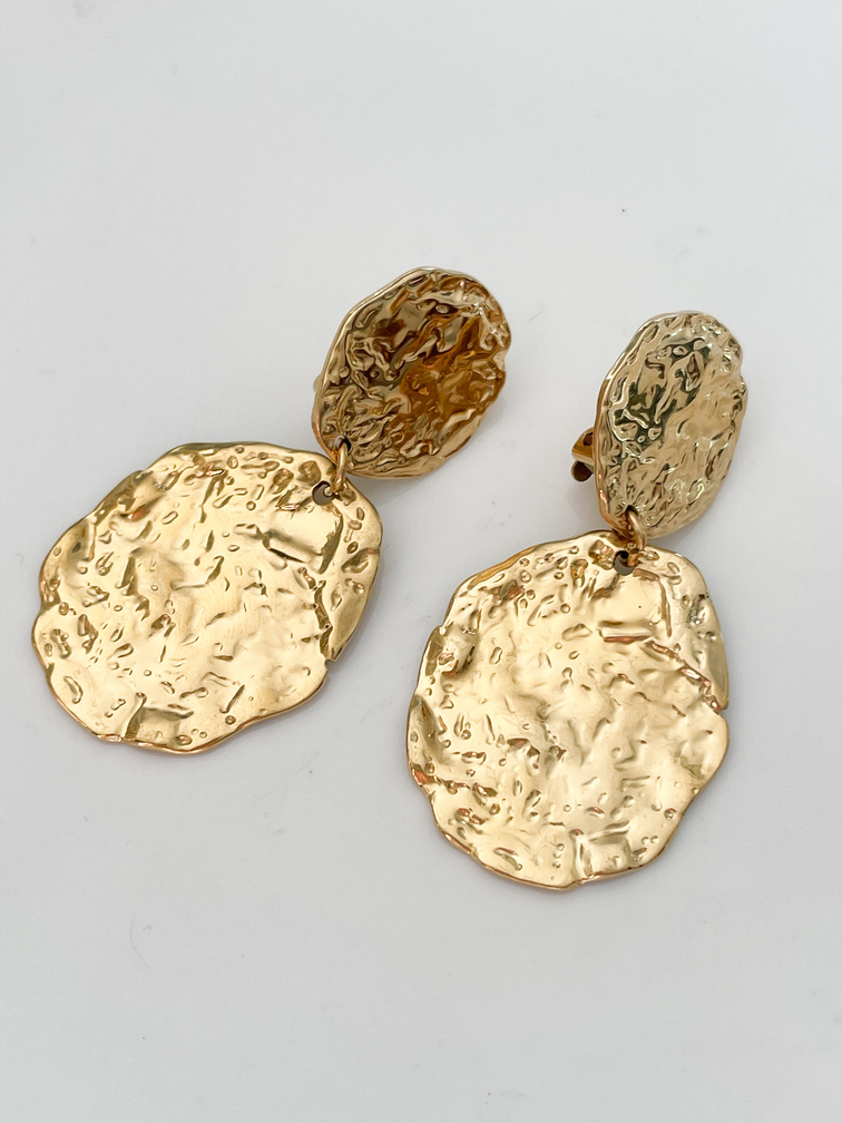 Boucles CLIP Reine doré