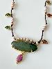 Collier pierres Dolly doré