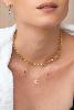 collier Rockfeller trio doré de Shlomit Ofir