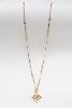 collier Didi blanc doré de Shlomit Ofir