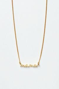 Collier Mama doré de Shlomit