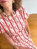 Robe fleurs longue de la capsule fantaisie L 40/42